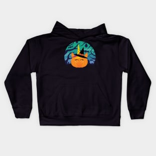 Pumpkin Unicorn Cute Kids Hoodie